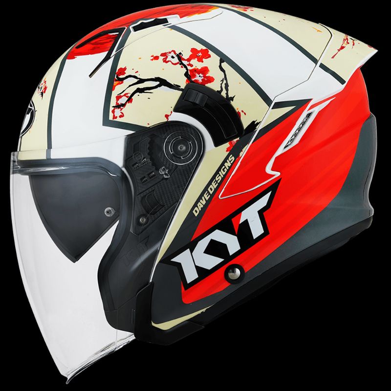 KYT NFJ Xavi Sakura Helmet | Lazada PH