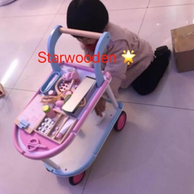 Wooden medical cart review and price