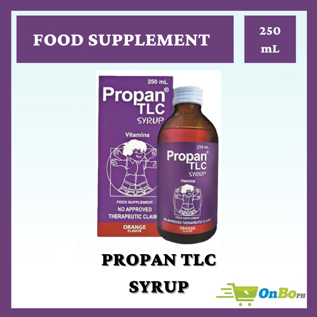 ONBOx Propan TLC Syrup Kids Multivitamins Various Sizes Lazada PH