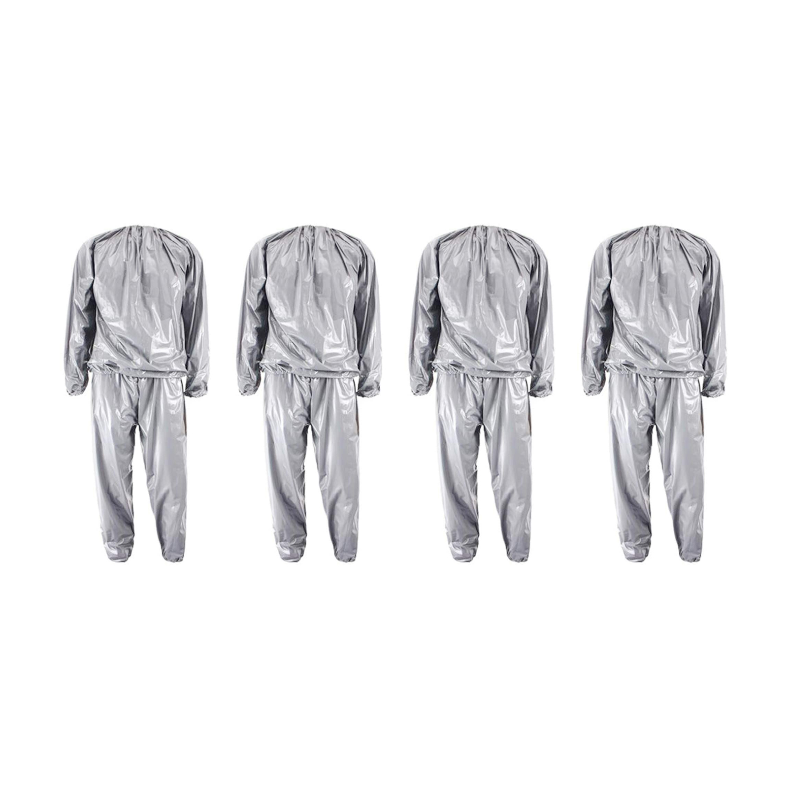 METRODEALS Quality Sauna Suit Set of 4 (Grey) Lazada PH