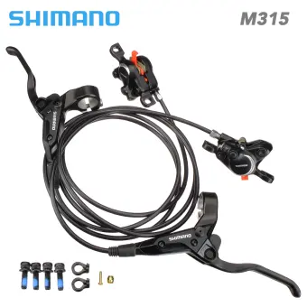 shimano m315 hydraulic disc brakes review