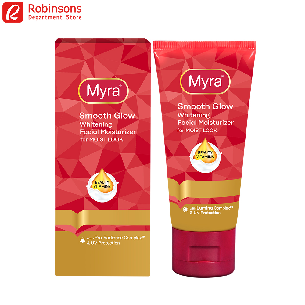 myra smooth glow whitening facial moisturizer review
