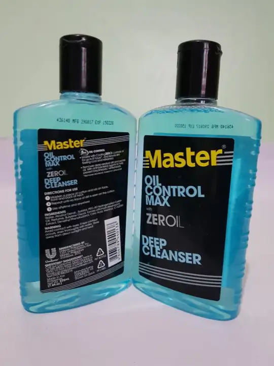 master zeroil deep cleanser