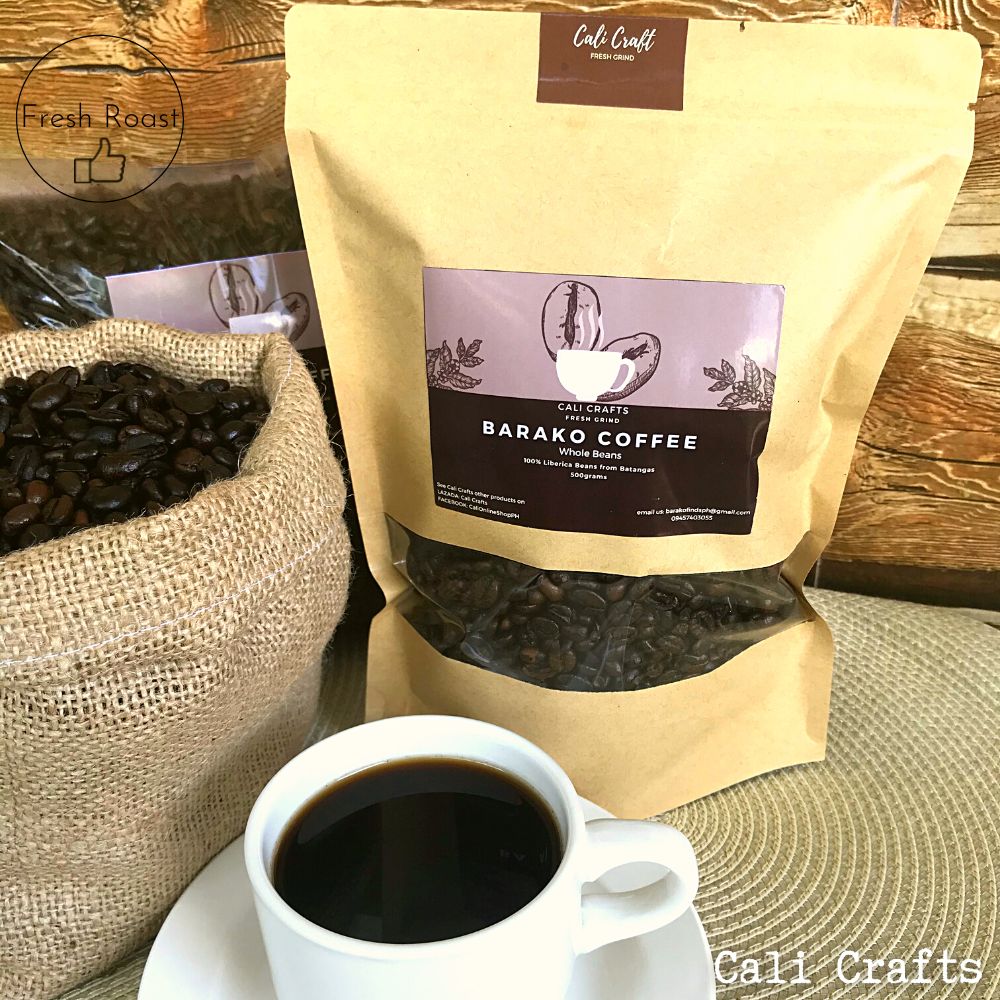 Cali Crafts Barako Coffee Grams Whole Beans Medium Roast Kapeng Barako Liberica Beans