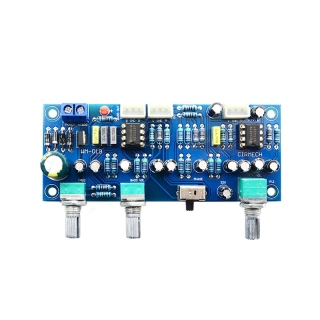 2.1 channel subwoofer preamp board low pass filter pre-amp amplifier board ne5532 low pass filter bass preamplifier 2