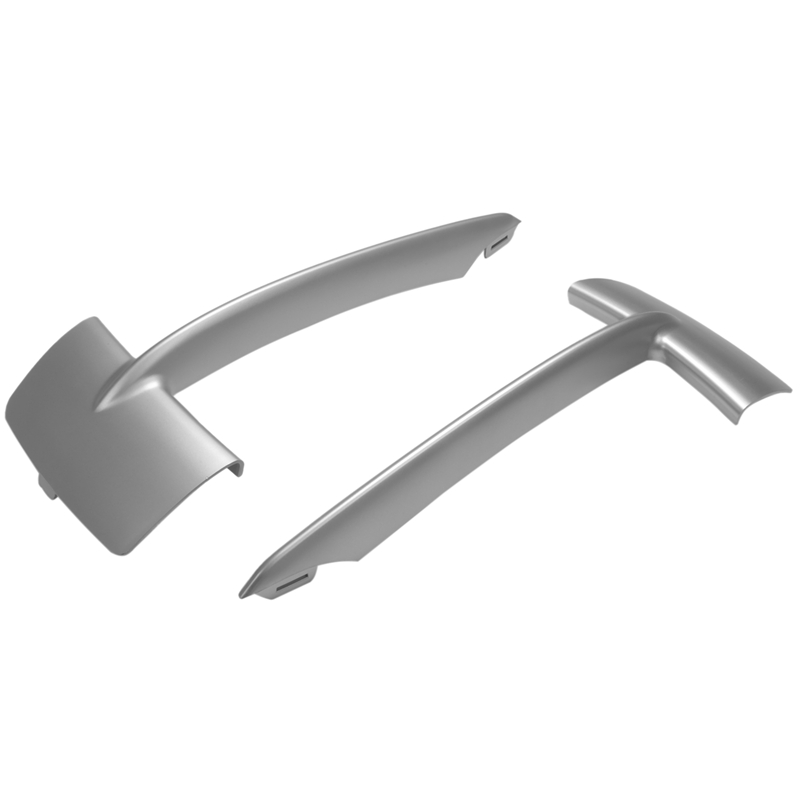 1 pair front left right bumper grille grill trim bumper lower grille trim cover 1117303113,51117303114 for bmw x5 f15 2014-2017