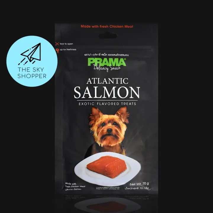 salmon flavored dog food