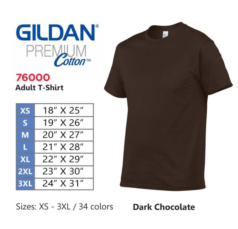 brown gildan