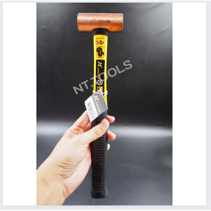 KANZAWA TOOLS 1 Pound Copper Head Hammer Fiber Handle Lazada PH