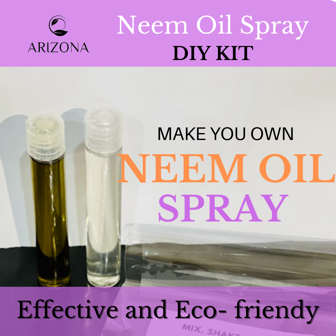 ARIZONA Neem Oil Spray DoitYourself Kit For Gardening Use An