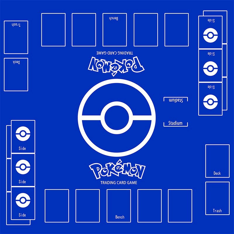 Large Pokemon Playmat Cards Trading Card Game Playmat Fighting Game