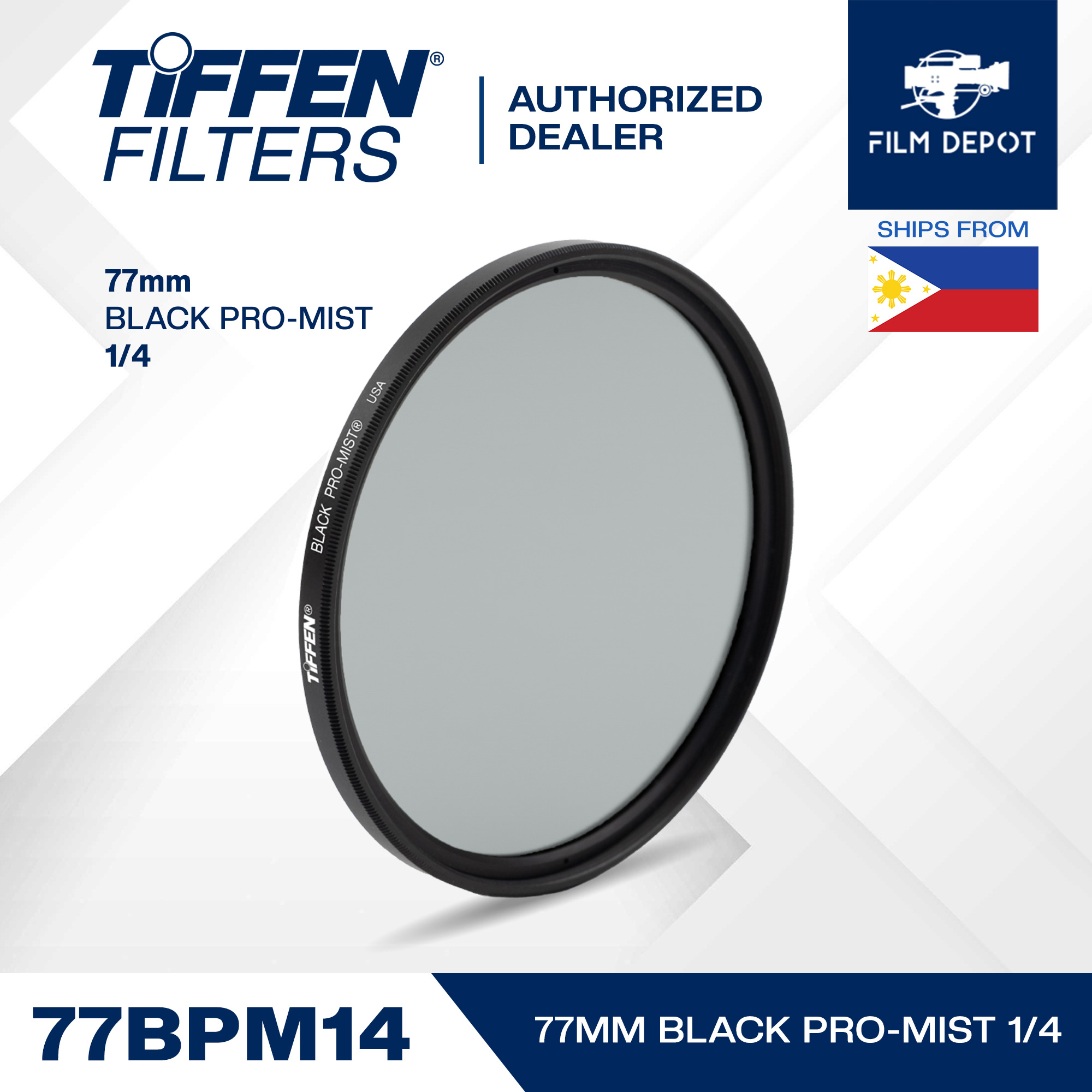 最大84％オフ！ Tiffen 77BPM18 77mm Black Pro Mist Filter 77BPM14 Pro-Mist  Filter＿並行輸入