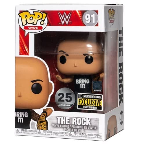 Pop WWE WWE 3.75 Inch Action Figure Exclusive - The Rock #91