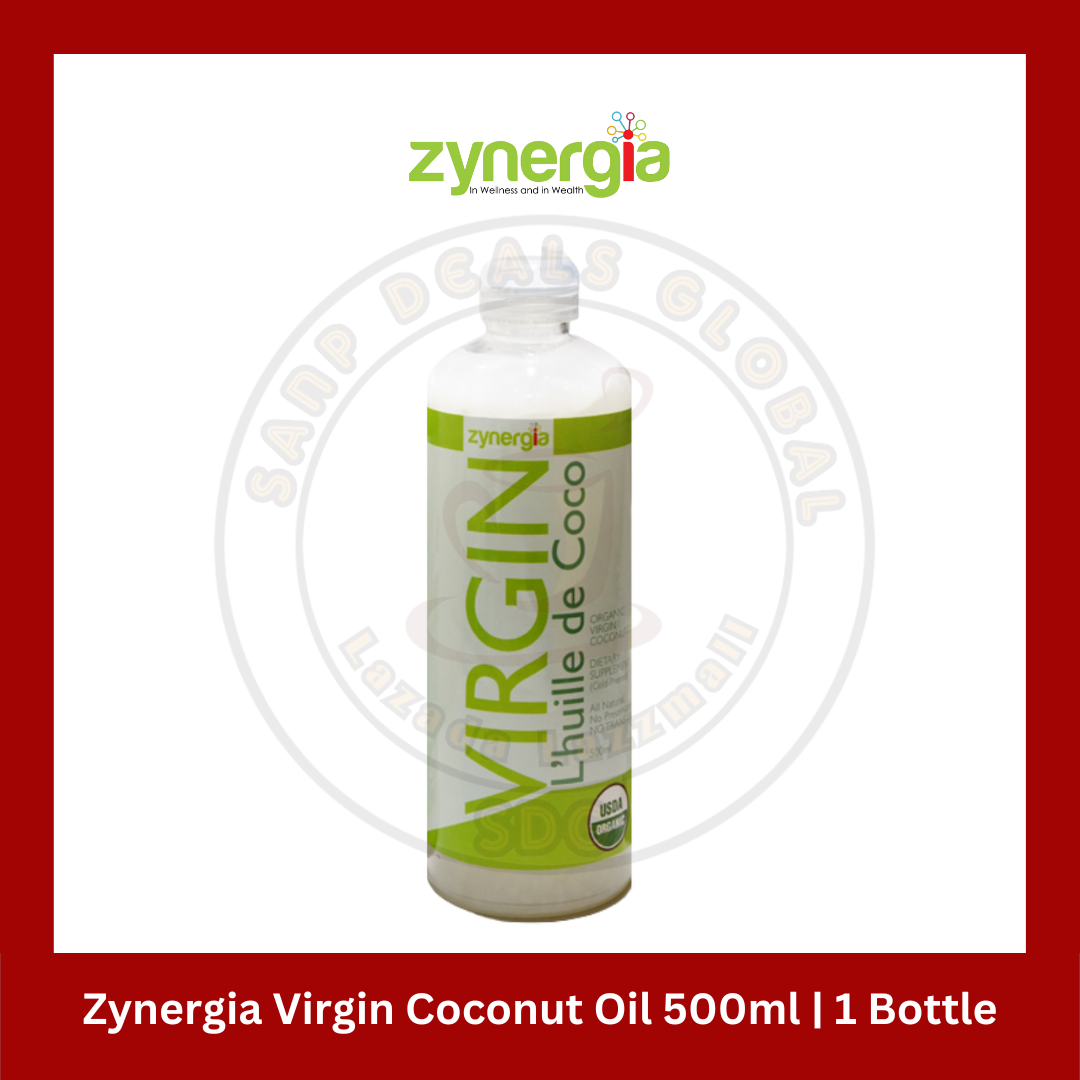 Zynergia Virgin Coconut Oil 500ml (1 Bottle) Lazada PH
