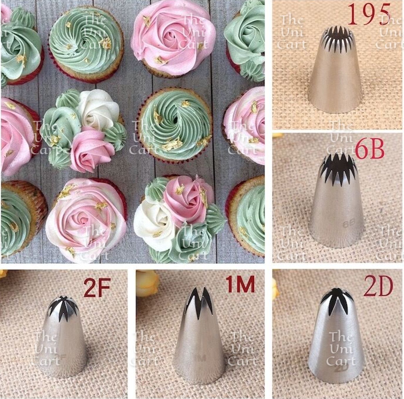 Cake Decorating Wilton 2d Tip Equivalent 2d Tip Rosette 1pc Piping