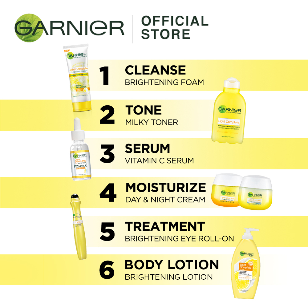 garnier serum cream vitamin c