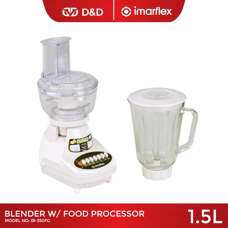 D&D Imarflex Blender with Food Processor (IB350FG) Lazada PH