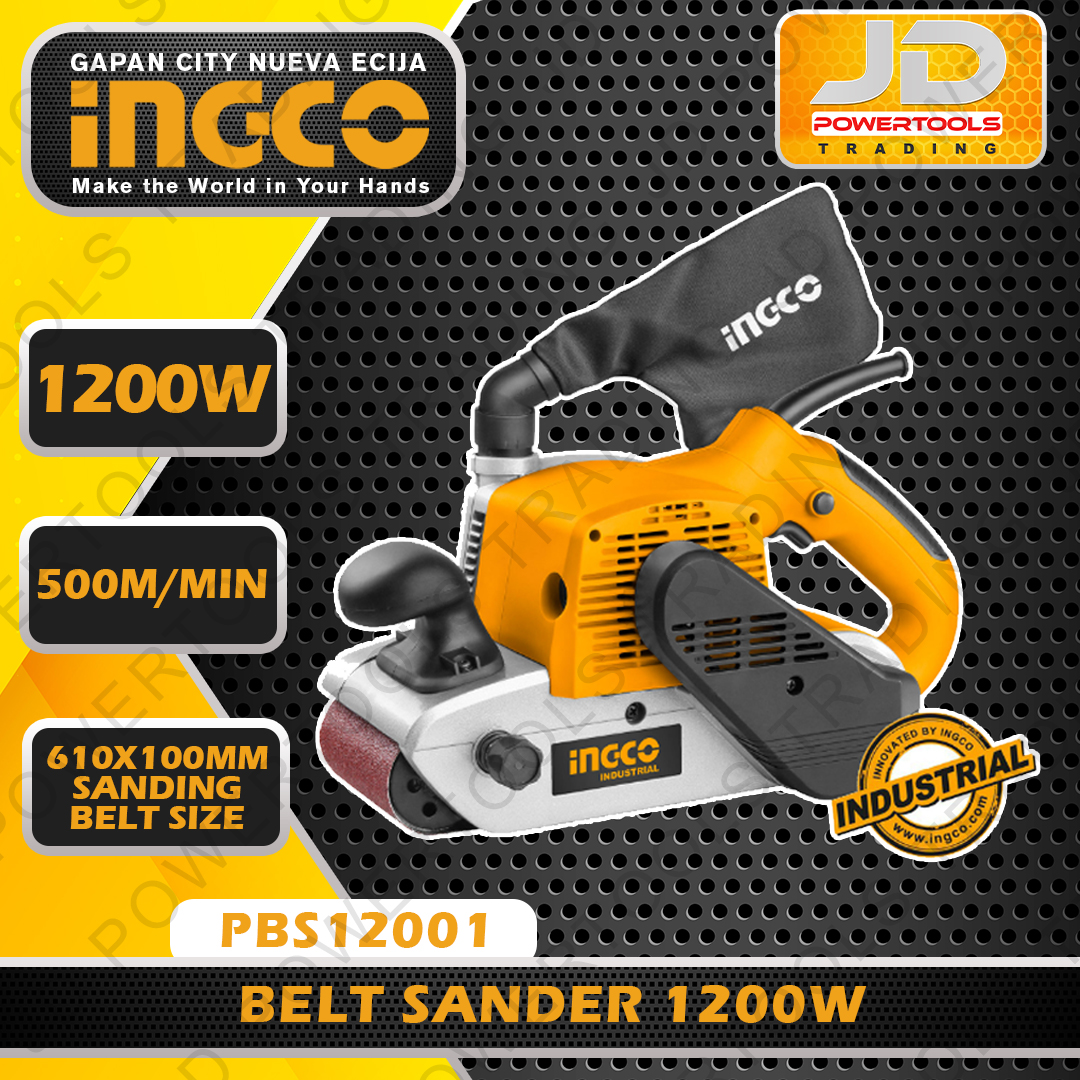 INGCO Belt Sander 1200W PBS12001 Lazada PH