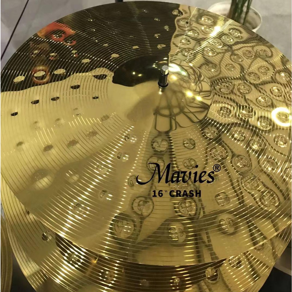 MAVIES Crash Cymbals Set AL5 ( 12/14/16/18/20 ) Lazada PH