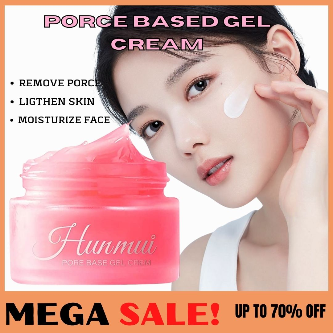 HUNMUI Pore Gel Cream Makeup Primer Gel Gel Barrier Cream Invisible ...