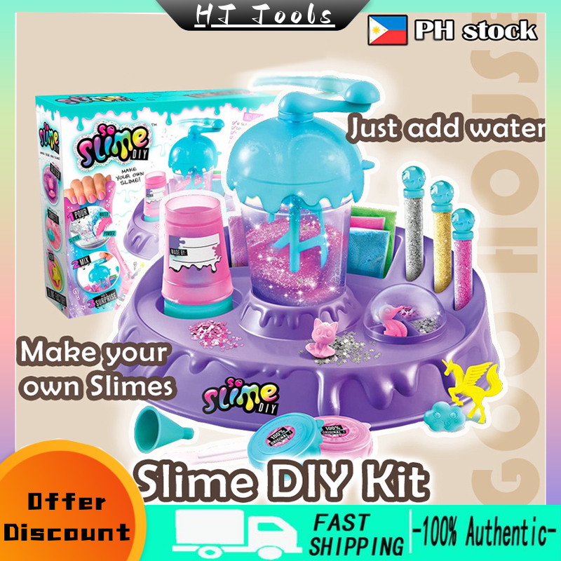 So Slime DIY Kit Slime Factory for kids - Slime Kit for baby Make your