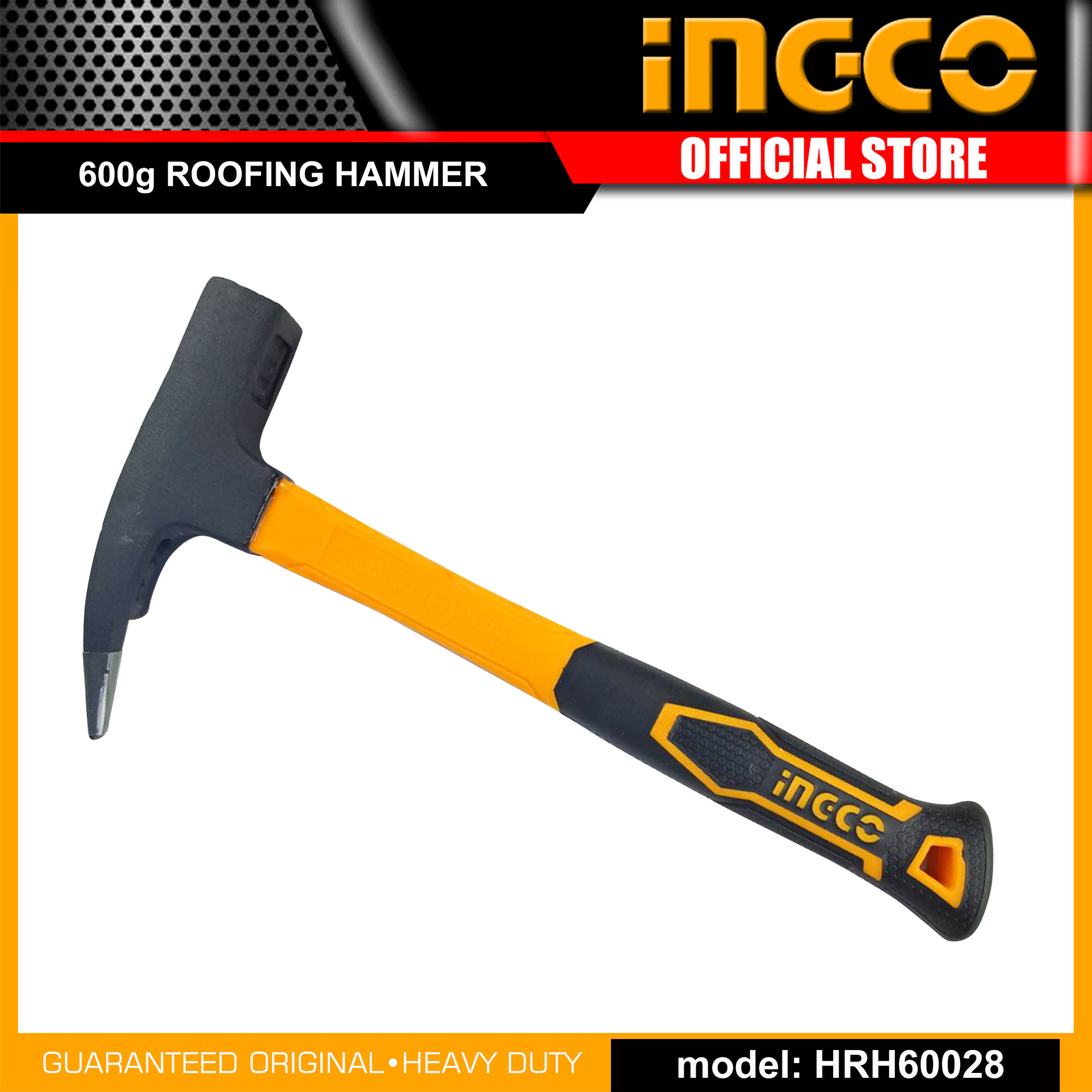 Ingco HRH60028 Roofing Hammer Hatchet 380mm 600g IHT Lazada PH