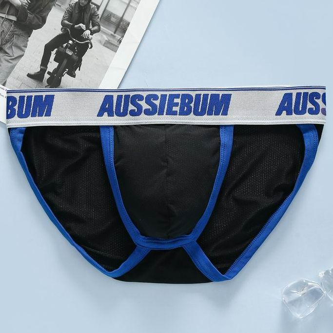 AussieBum Men High Cut Air Through Briefs Convex Bag Man Brief Good