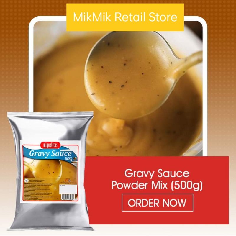 Chicken Gravy sauce mix 500g makes 3 liters of sauce Lazada PH