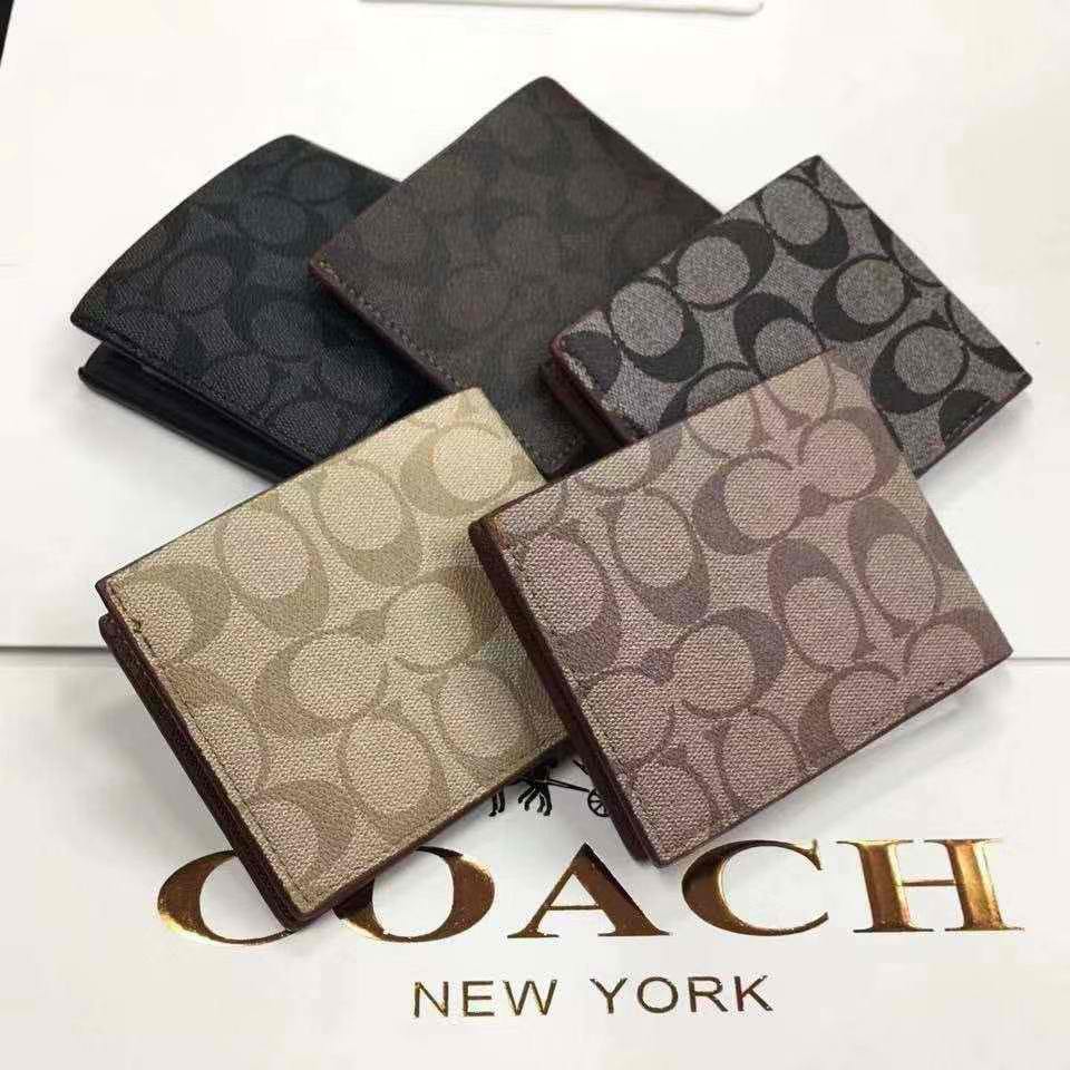 coach wallets for men clearance