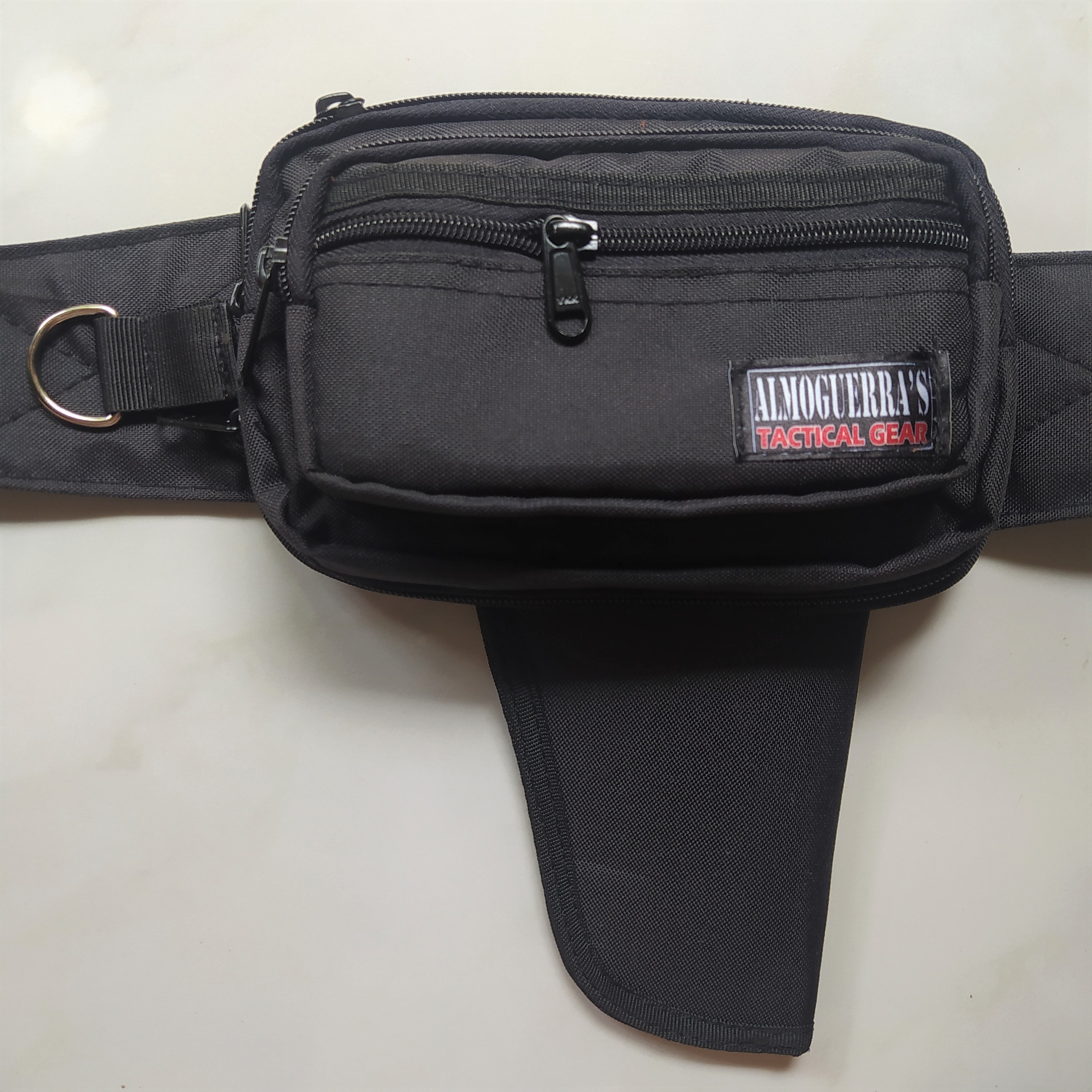 ALMOGUERRA BELT BAG WITH HOLSTER QUICK DRAW/QUICK RELEASE CONCEALED