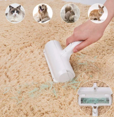 Pet Hair Remover Puppy Dog Cat Fur Removal Sofa Bed Lint Cleaner Roller Brush