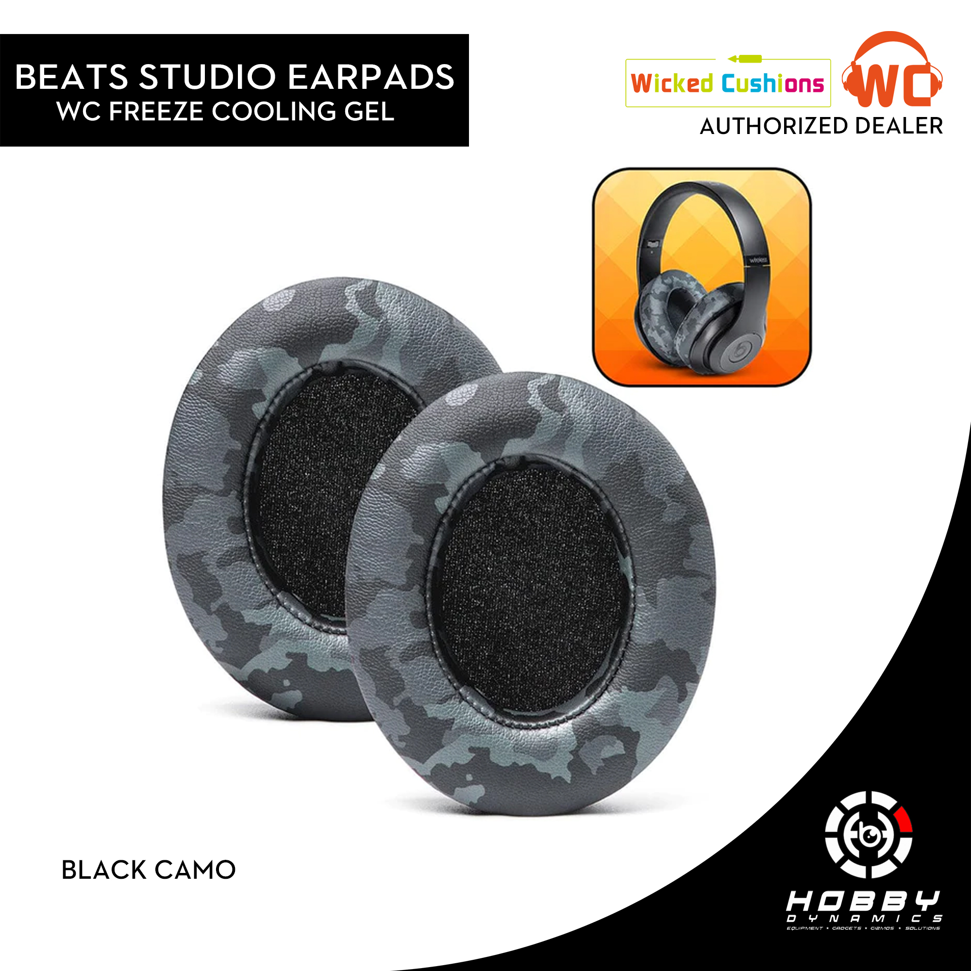 Beats Studio 3 Replacement Ear Pads by Wicked Cushions