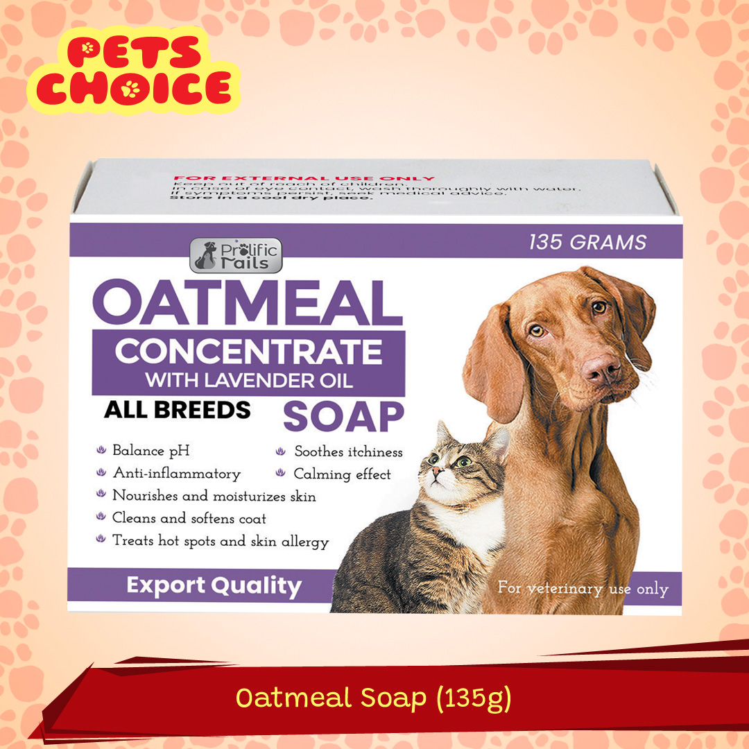 Oatmeal soap 2025 for dogs