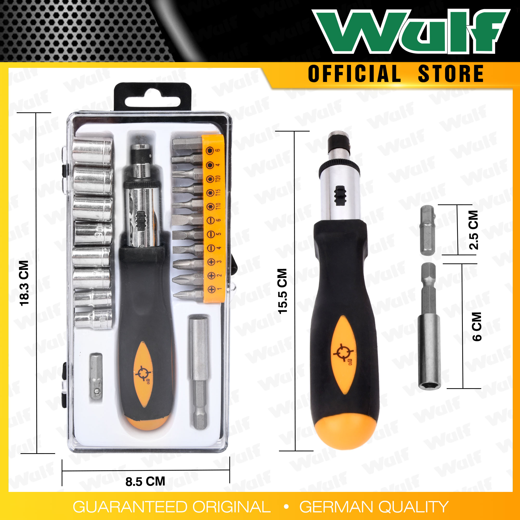 【Clearance Sale 】【BUY 1 TAKE 1, The Same】 WULF Screwdriver Set 23 in 1