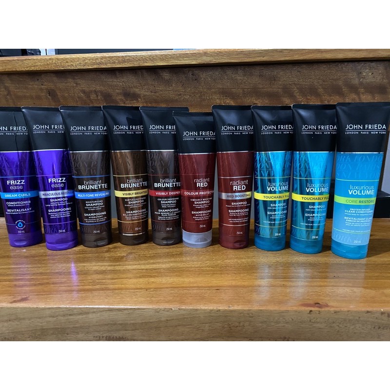 John Frieda Shampoo and Conditioner 250ml Lazada PH