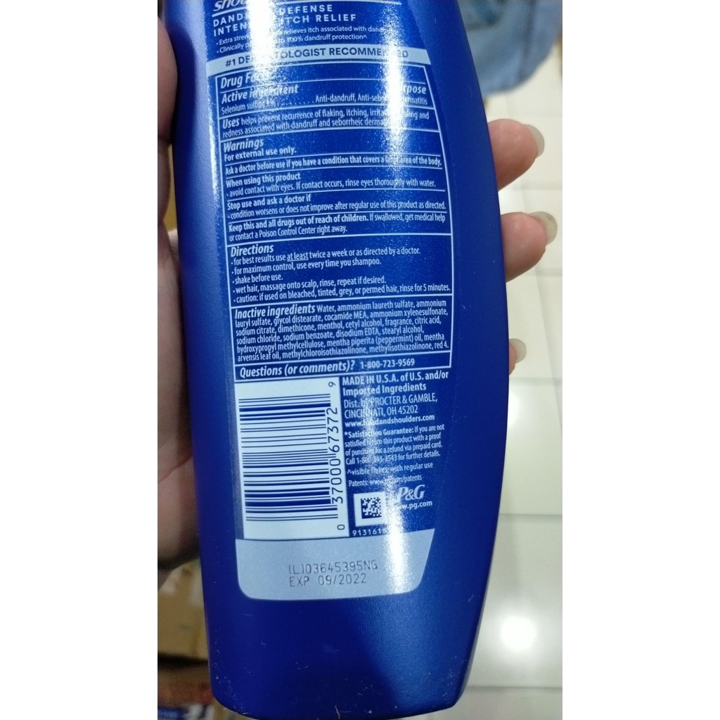 Head Shoulder Clinical Strength Anti-Drandruf Shampoo new 400ml | Lazada PH