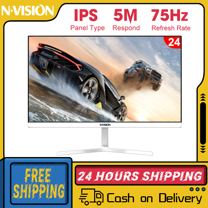 NVISION 24 Inch Monitor PC Monitor Gaming IPS Monitor Computer Monitor