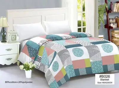 New Design Cotton Bed Blanket Kumot 180x220