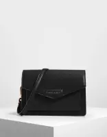 ck front flap crossbody bag