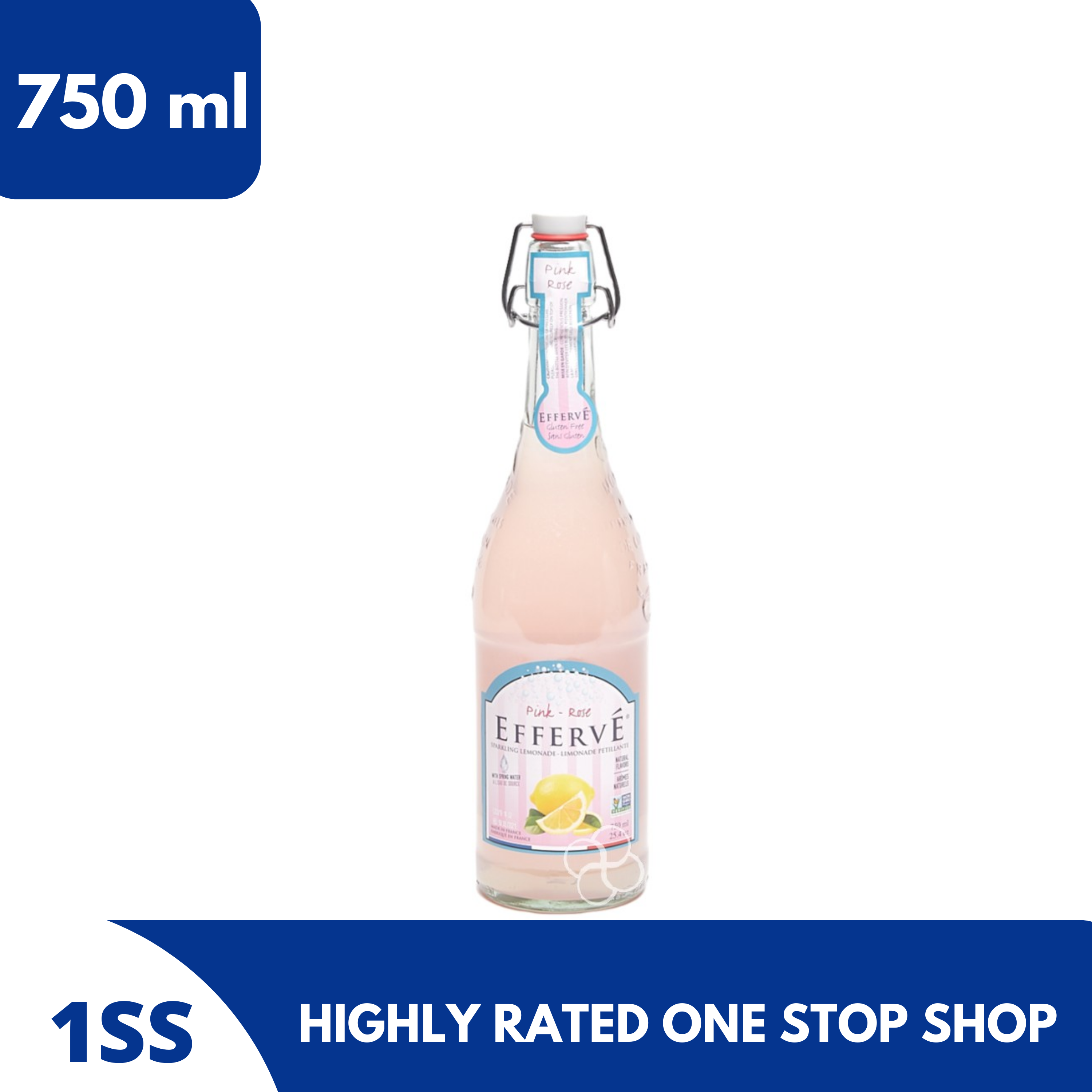 Efferve Sparkling Lemonade Pink Rose Juice, 750ml Lazada PH