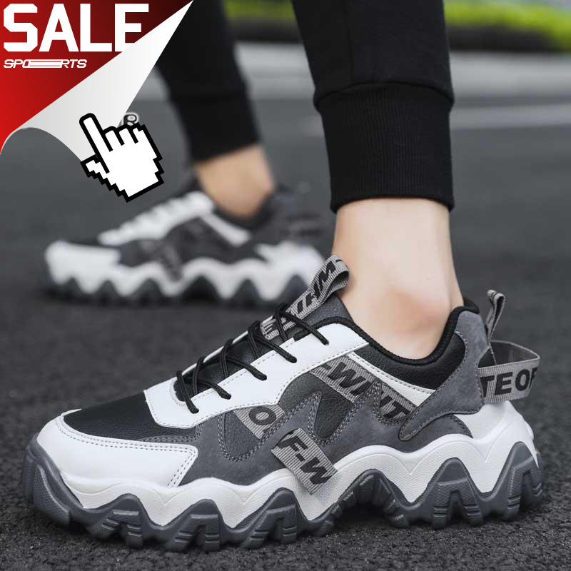 Pandaie-Mens Shoes Mens Breathable Cross-Tied Shoes Fashion Sports Running Shoes Wild Casual Boots 