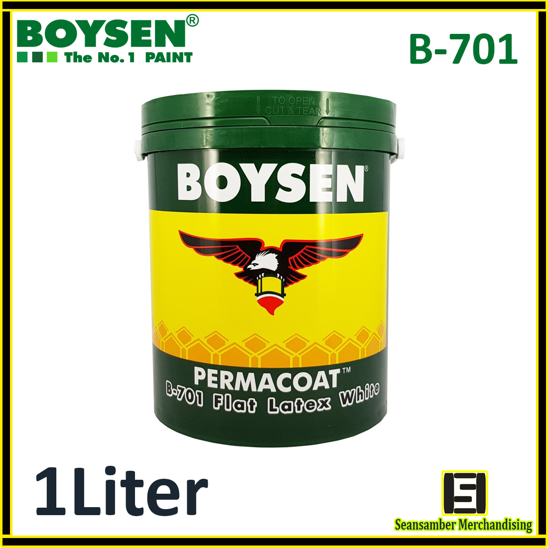 Boysen Permacoat Latex Paint White 1 Liter Lazada PH   Ee4941563ffae12fffedd507c635adf9 