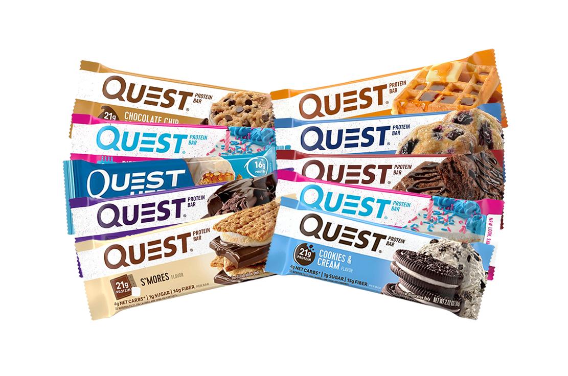 Quest Bar Chocolate Peanut Butter. Low Carb Meal Replacement Bar w/ 20g