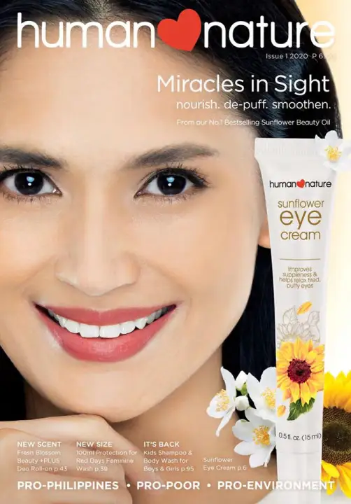 human nature eye cream