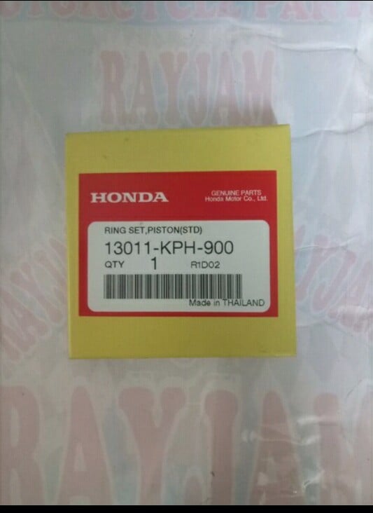 Piston Ring Standard XRM 125 / RS 125 / Wave 125 13011KPH900 Lazada PH