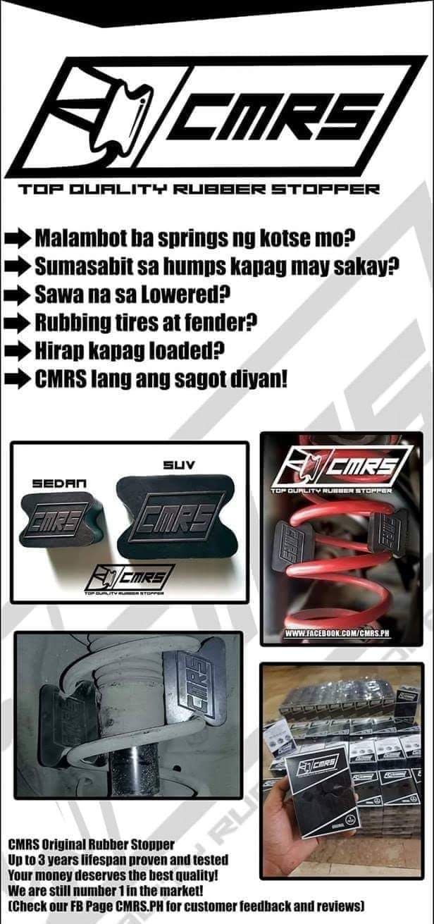 CMRS rubber stopper original Lazada PH