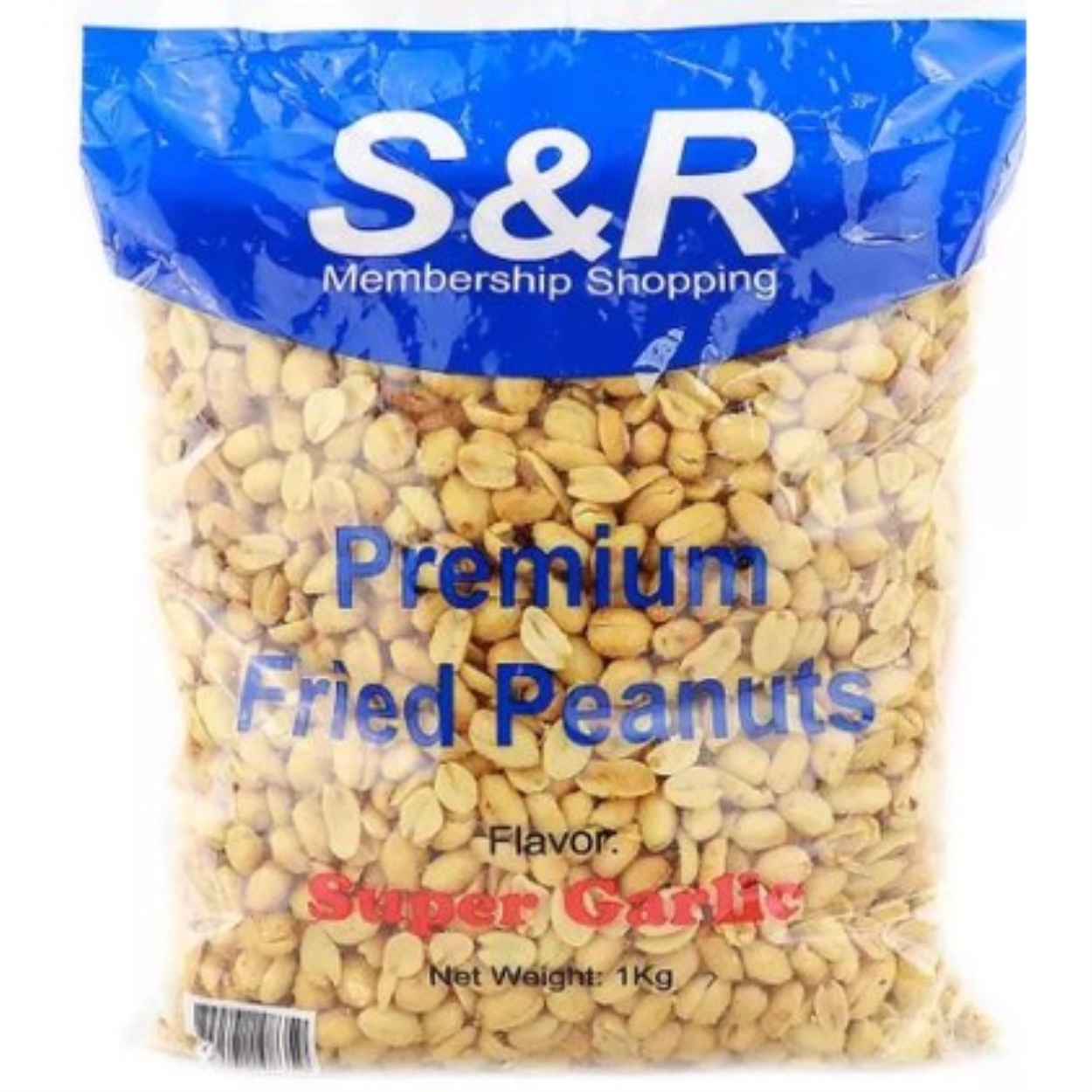 Ready to Eat!! 1 Bag S R SnR Premium Fried Peanuts Super Garlic 1KG