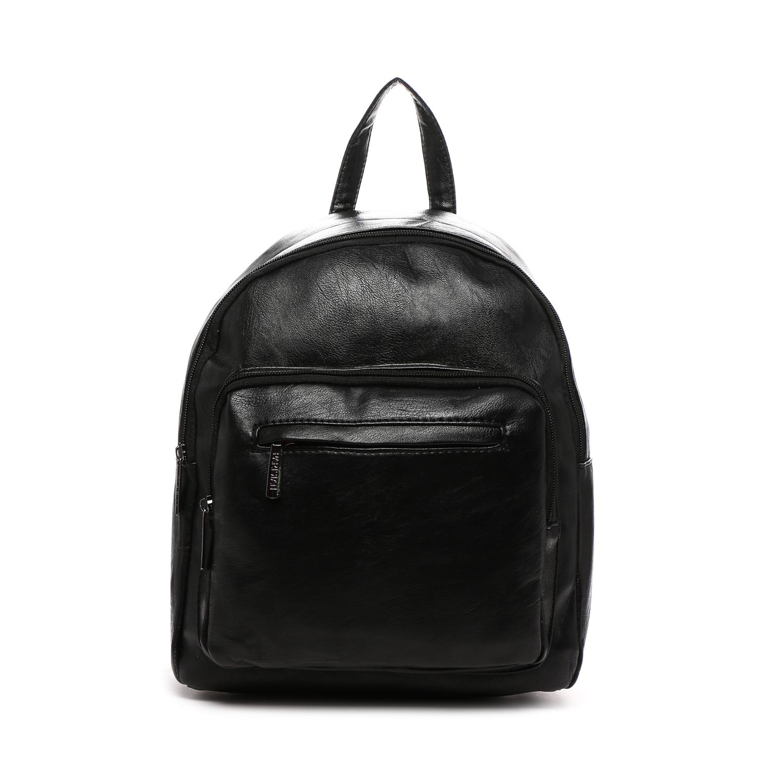 Parisian Ladies' Vecktor Textured Backpack in Black