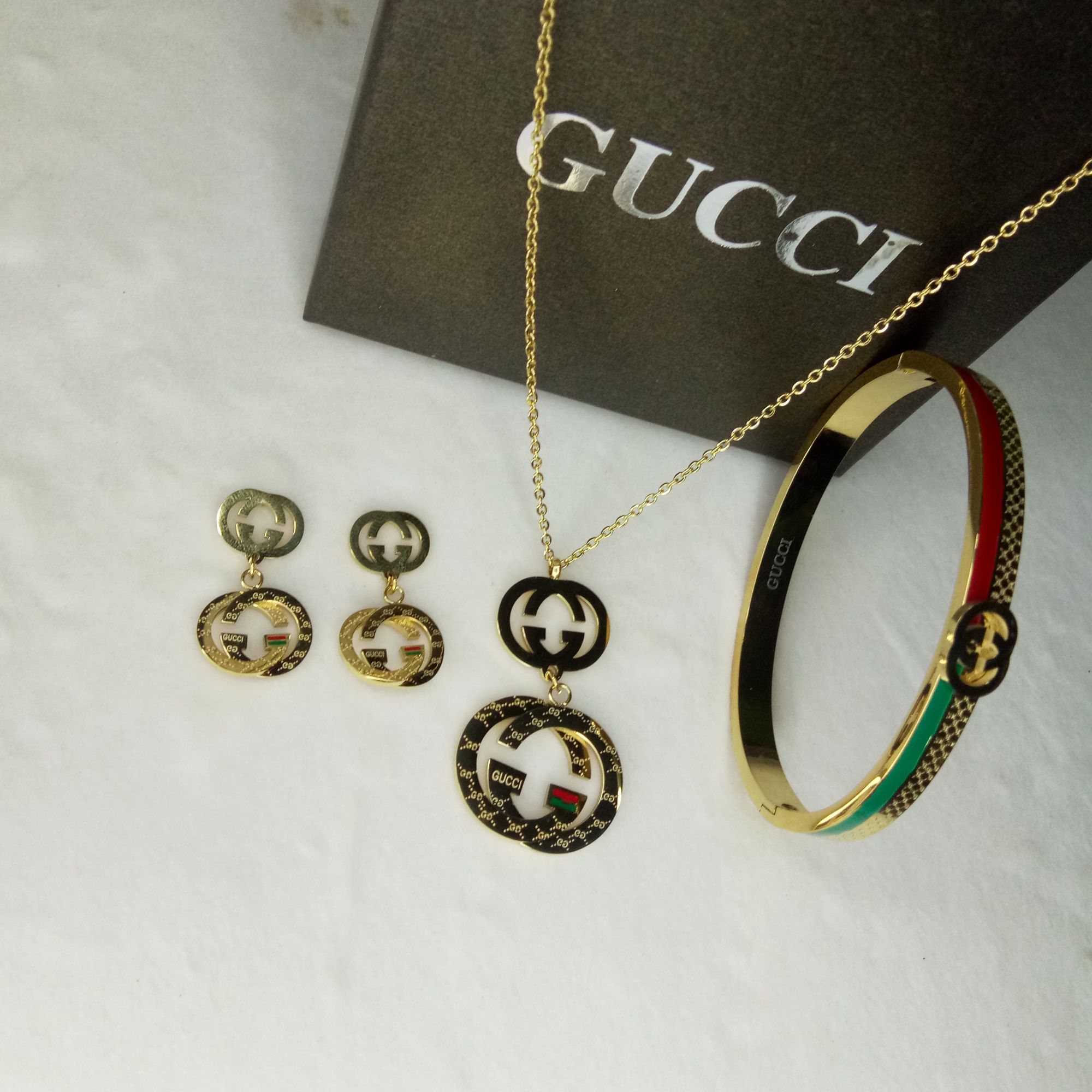 gucci jewellery set