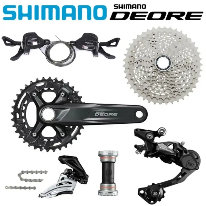 shimano deore front derailleur adjustment